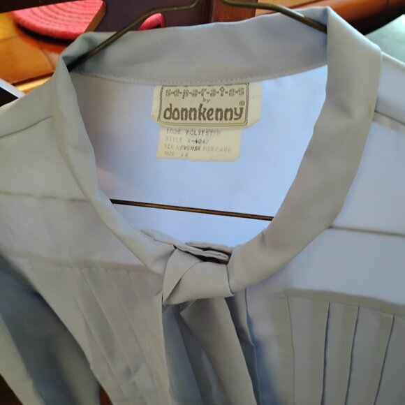 ladies Vintage long Sleeve Blouse size 14 - Picture 3 of 4